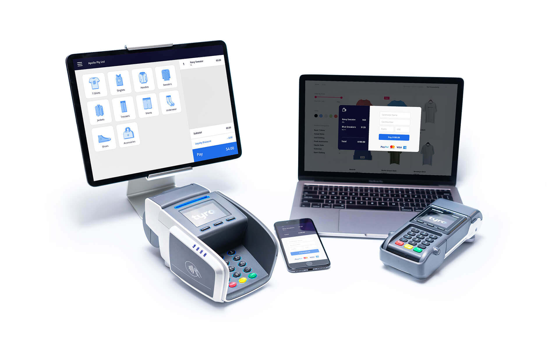 tyro eftops, mobile app, pos integration
