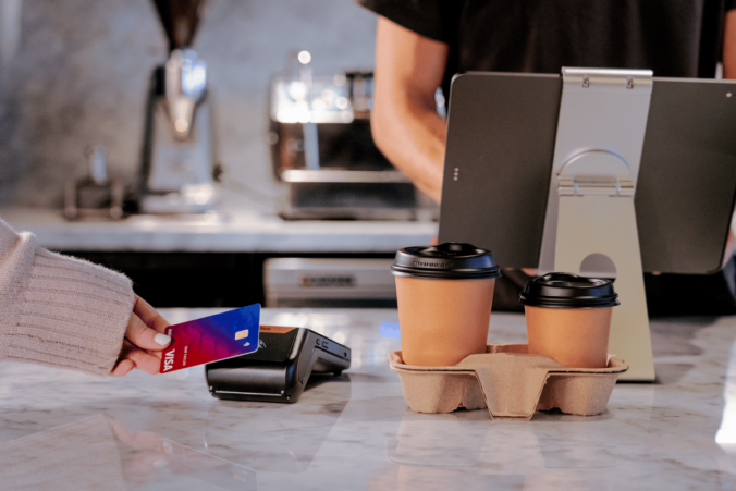 No-cost-eftpos-take-payments-with-Tyro-Pro-eftpos-machine-in-cafe