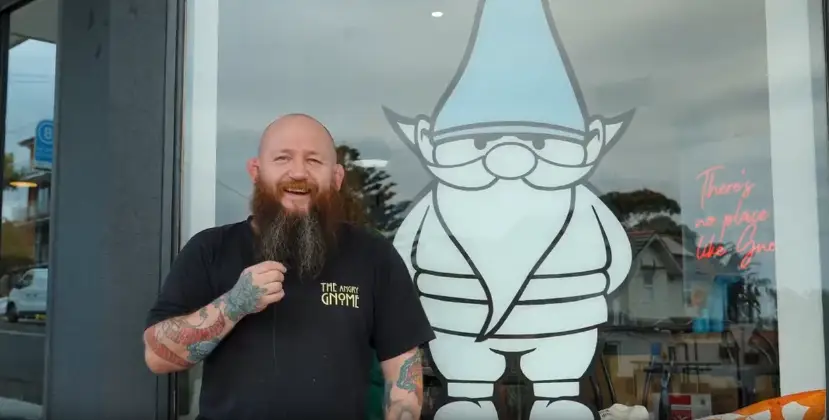 Angry gnome