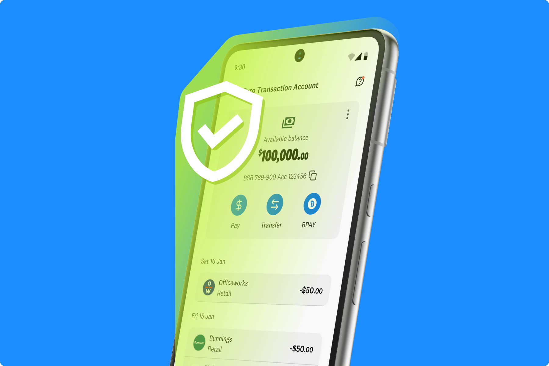 Secure business banking