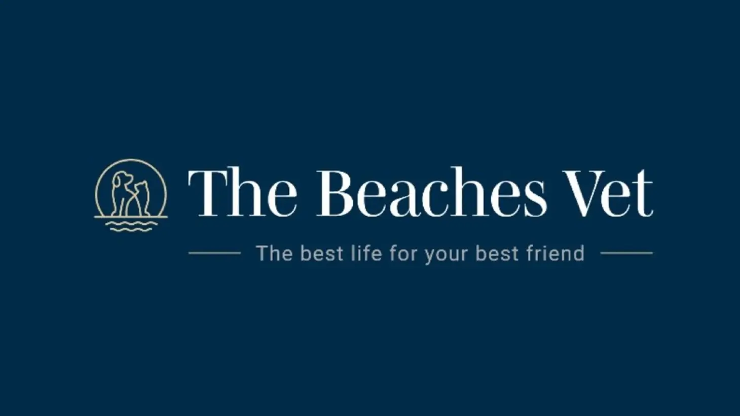 The Beaches Vet logo